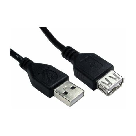 Câble USB RS PRO, USB A vers USB A, 5m, Bleu