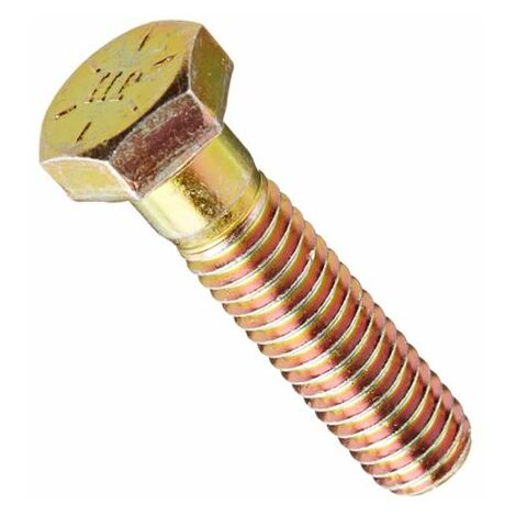 Vis à tête hexagonale Hexagonale, 1/4-20pouce x 7/8pouce, en Acier ( Prix pour Paquet de 100 )