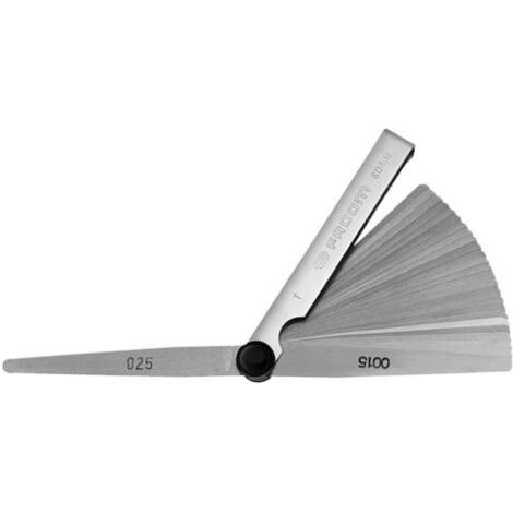 Jauge d'épaisseur Facom, Métrique 88.9mm, 26 lames ( Prix pour 1 )
