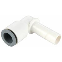 Adaptateur tube à tube coudé Legris 6382 vers Enfichable 10 mm Enfichable 10 mm 1 x 10 mm Push-in, entrée 1 x ( Prix pour Boîte de 10 )