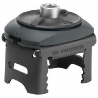 Facom – Clé à filtre à huile automatique Ø 60 - 80 mm – Couple puissant pour filtres métalliques – Outil professionnel pour changement d'huile