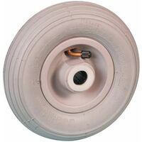 Roue de chariot Pneumatique Guitel Hervieu Ø 150mm, l. 50mm, Ø alésage 8mm, Roulement à bille, 70kg max ( Prix pour 1 )