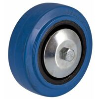 Roue de chariot Pleine Guitel Hervieu Ø 80mm, l. 32mm, Ø alésage 12mm, Alésage lisse, 150kg max ( Prix pour 1 )