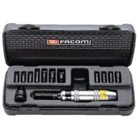 Facom – Coffret multi-outils 13 pièces – Tournevis à frapper pour visser rapide – Longueur 210 mm – Pour bois dur et teck