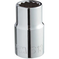 Douille SAM 17mm 12 points 1/2" ( Prix pour 1 )