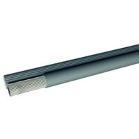 Câble audio S2Ceb-Groupe Cae 1 paire , 1 mm², Plat, gaine Gris ( Prix pour Bobine de 100 Mètres )