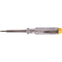 Stanley – Testeur de tension 190 mm – Indicateur de tension 65 mm – Pour courant jusqu'à 250V – Précision professionnelle