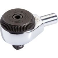 Embouts ronds Cliquet réversible SAM Chrome, taille 12 mm ( Prix pour 1 )