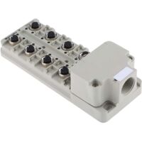 Répartiteur pour capteurs/actionneurs Weidmuller série SAI, 8 ports , M12 ( Prix pour 1 )