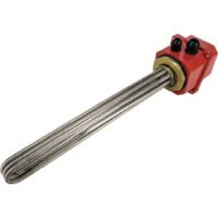 Rs Pro – Élément chauffant 600mm 12 kW 230-415 V c.a. – Thermoplongeur pour espaces confinés – Filetage métrique pas standard