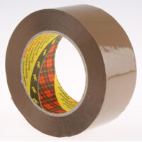 Ruban d'emballage 3M SCOTCH 313 BOPP 50mm x 100m Marron ( Prix pour 1 )