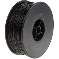 Filament pour imprimante 3D RS PRO, PLA, Ø 1.75mm, Noir, 300g, FDM ( Prix pour 1 )