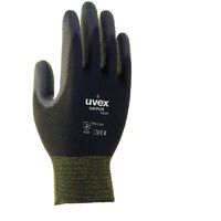 Gants de manutention Uvex Unipur 6639 taille 9, L, Manutention générale, 2 gants, Noir ( Prix pour 1 paire )
