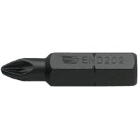 Facom – Embout pour visseuse Pozidriv PZ2 5/16'' – Longueur 32 mm – Conçu pour vis à empreinte PZ – Finition brunie pour résistance à l'usure