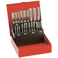 Jeu de tarauds M3 mm, M4 mm, M5 mm, M6 mm, M8 mm, M10 mm, M12 mm, Métrique, Cobalt ( Prix pour 1 )