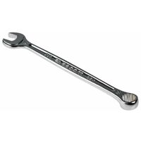 Facom – Clé mixte 10 mm – Alliage d'acier – Finition chrome satiné – Longueur 145 mm – Double terminaison – Pour espaces confinés