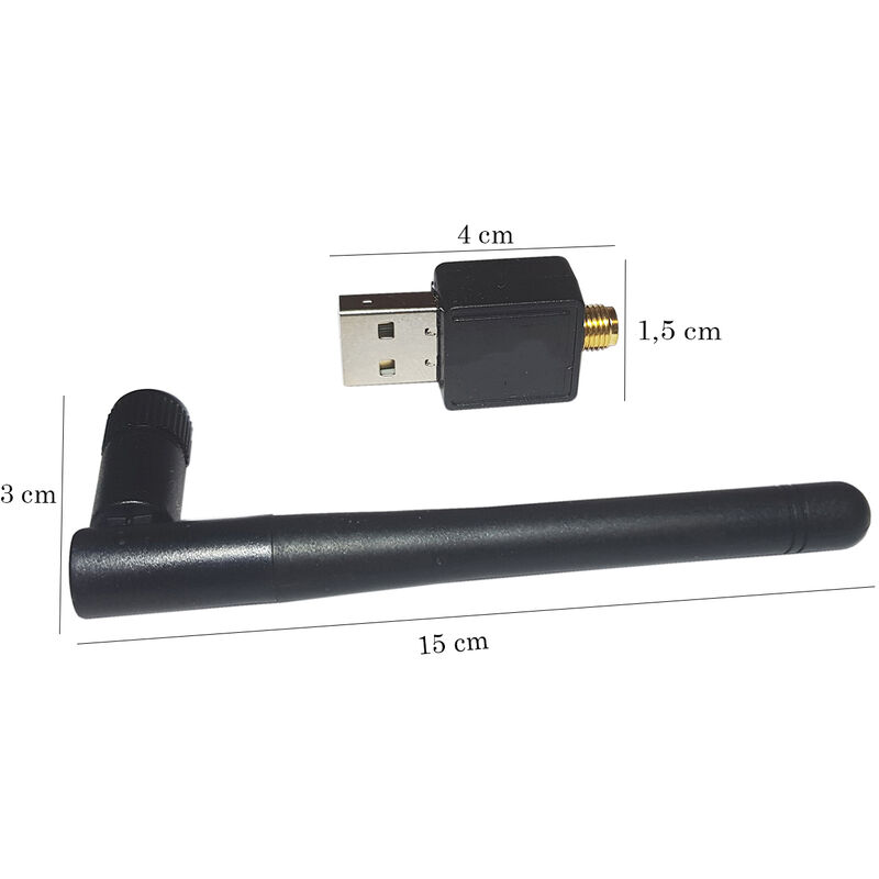 Adattatore WiFi USB Opennox - Dongle Wireless LAN Ad Alta Velocità Per PC, Smart TV, Box