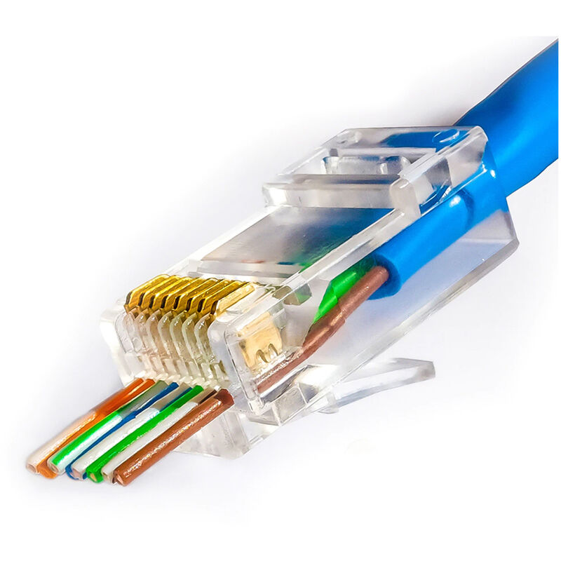 accoppiatore rj45 connettori 8p 8c f/f *021 - Connettori - prese