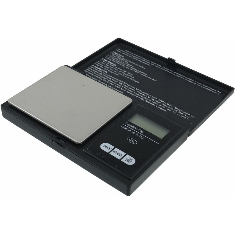 Bilancia Digitale di Precisione Portatile Bilancino Mini 0.01-100 GR Pesa  Grammi