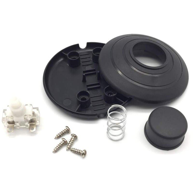 Interruttore Per Lampada Con Contatti A Vite, Interruttore A Pedale, Interruttore Intermedio, 1 Polo, 2 A, Argento (grigio), Interruttore Per Lampada Per Cavi A 2 E 3 Fili - Foto 9