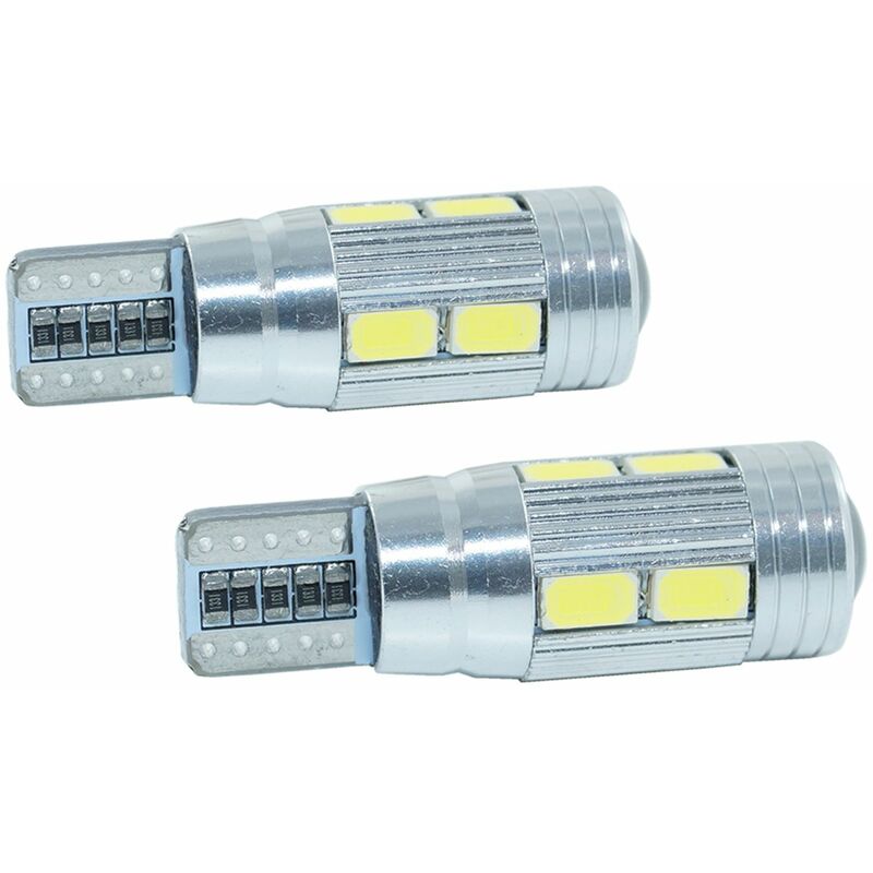 COPPIA LAMPADE FARI RICAMBIO AUTO H7 LED 3600 LUMEN 6000K 12V 40W CON  VENTOLA