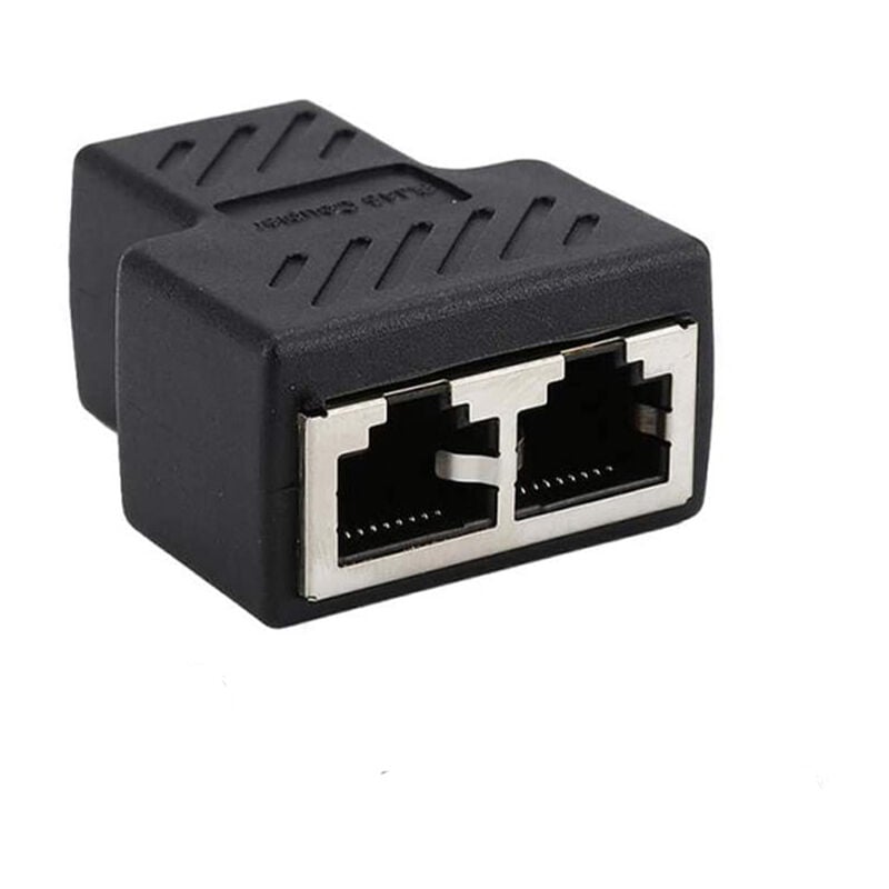 Sdoppiatore CAT6 FTP RJ45 Adattore Splitter Cavo Lan Ethernet Femmina