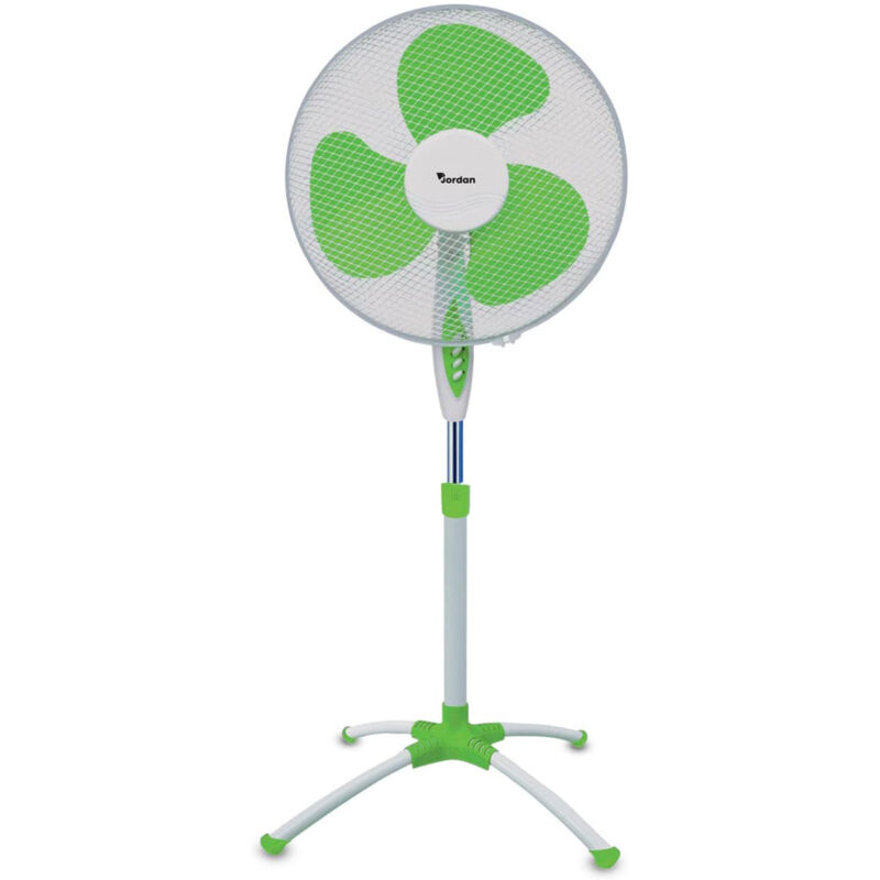 Ventilatore A Piantana Colonna Regolabile 45W Pale 43CM 3 Velocita FS-40M  JORDAN