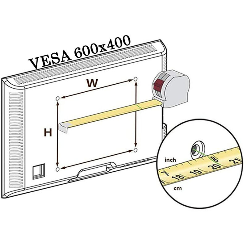 BES-33692 - Staffe e Supporti TV - beselettronica - Staffa TV 32-70  Portatile Supporto Da Pavimento Carrello Mobile Casa Ufficio