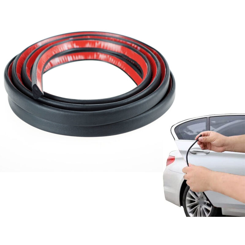 Guarnizioni Per Portiera Auto LECREA Per Tesla Model 3 (2017-2023) – Kit Da 16m In Gomma, Antirumore E Antipioggia