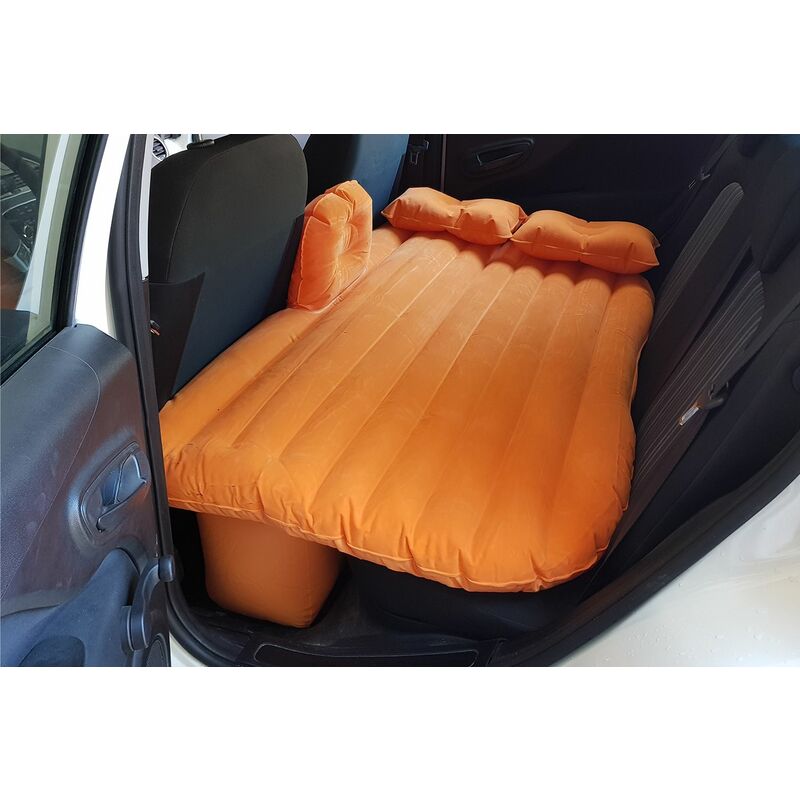 Air-Bed, materasso gonfiabile per auto + mini compressore 12V