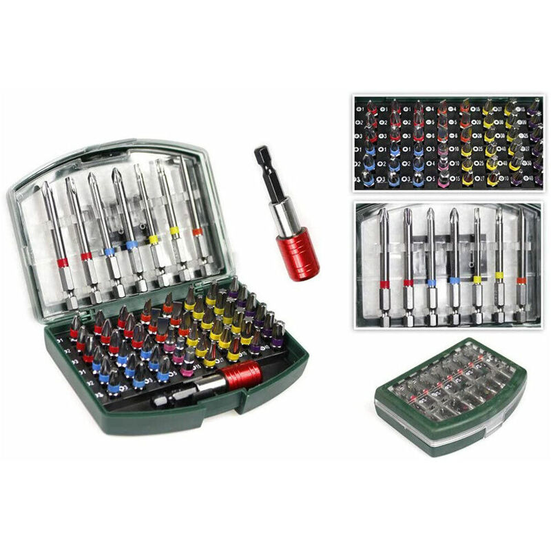 Set Punte Torx Magnetiche Professionali - 12 Pezzi In Acciaio S2 Per Avvitatori E Cacciaviti - Foto 10