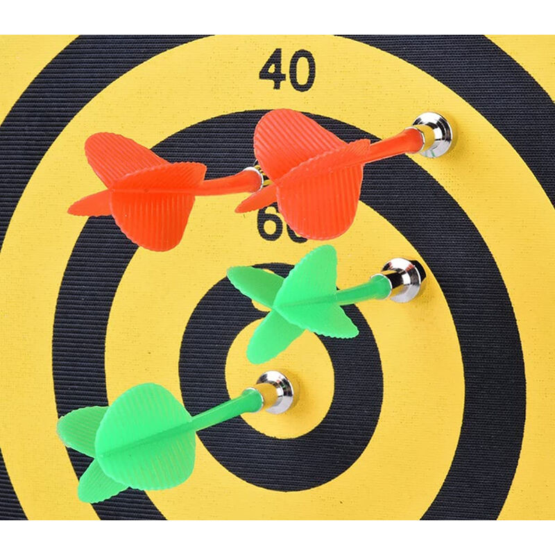 Set di freccette magnetiche per bambini magnete bersaglio giocattolo  genitore-figlio freccette eccellenti giochi al coperto giochi per feste  freccette magnetiche