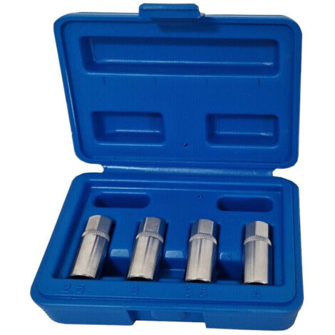 Kit Estrattori Prigionieri a Rullo Per Viti Quadro Spezzate e Perni 1/4''
