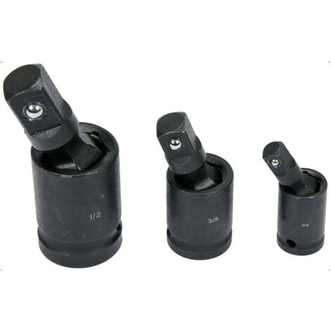 Laser 3870 Set 3 Adattatori Per Chiave A Cricchetto: Da Esagonali A Bussola