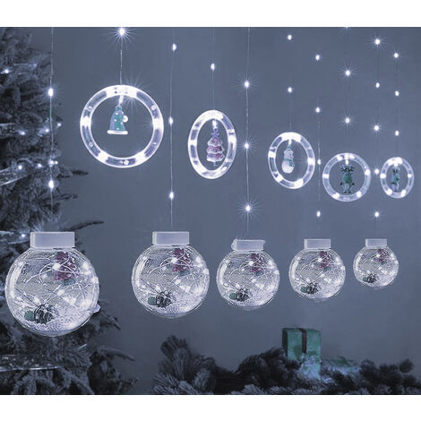 Tenda Luminosa A Stelle 138 LED 2,3m – Bianco Caldo – Con 8 Modalità E Timer – Impermeabile IP44 – Per Interni Ed Esterni - 3