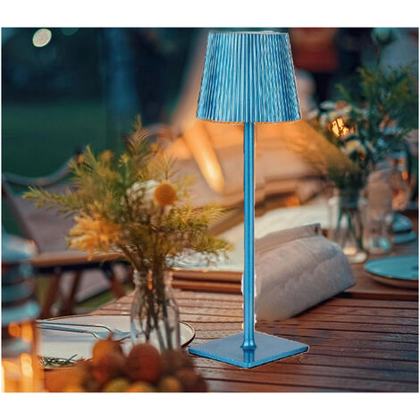 Lampada Da Tavolo LED Wireless Ricaricabile – Verde – 3 Colori E Dimmerabile – IP54