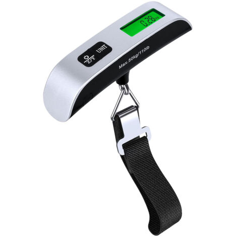 Bilancia Da Viaggio Con Gancio - Pesa Bagagli Fino A 10kg, Perfetta Per Pesare Valigie E Pacchi
