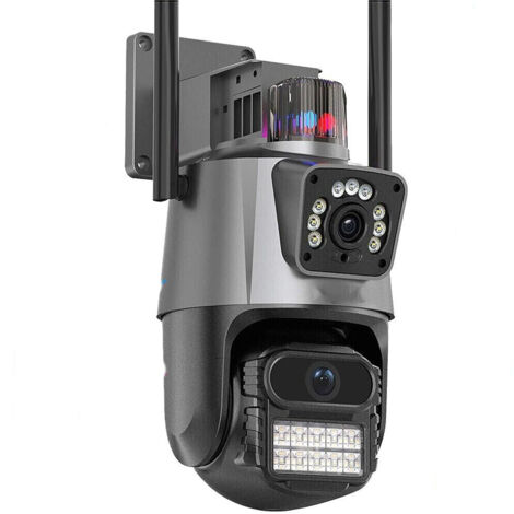Telecamera Wi-Fi Esterno, Telecamera PTZ A Doppia Lente 4K 8MP - Foto 4