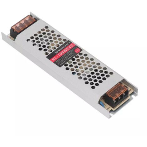 Alimentatore Led Stabilizzato 100W 4a 24V Trasformatore Striscia Switch (1/5)