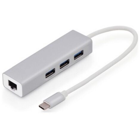 Hub 4 in 1 USB Type-c Adattatore Multiporta Ethernet USB3.0 (1/5)