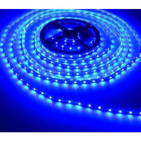 Striscia LED 12V Bianca 5m - SMD 2835, 120 LED/m, Larghezza 4mm, 6000K, Per Interni E Cucina (senza Alimentatore) - 2