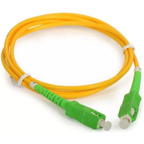 Cavo Fibra Ottica 5mt Universale Monomodale Collegamento Alta Velocita' SC/APC