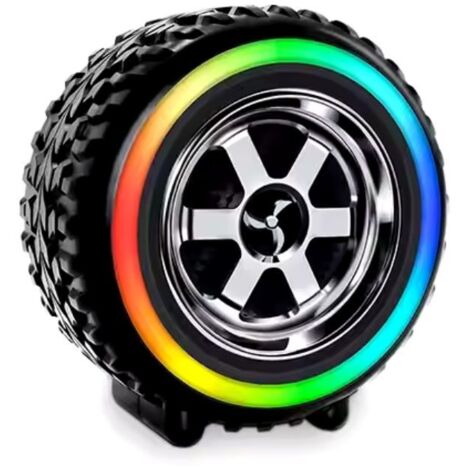 Cassa Altoparlante Bluetooth G2389 Ruota Portatile Luci Led
