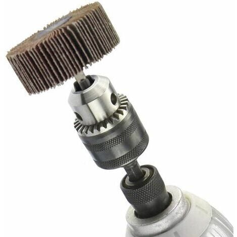 20 Ruote Abrasive Per Levigatrici - Grana 80 - Per Dremel E Utensili Rotanti - Per Lucidare E Sgrassare - Foto 6