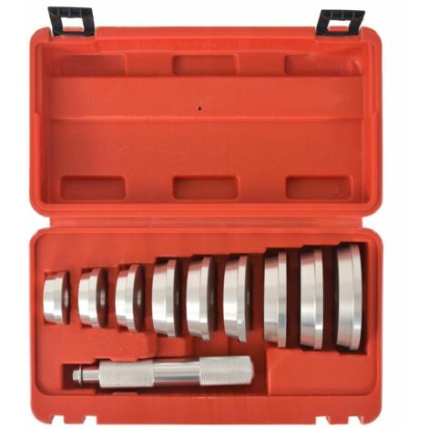 CarBole Set Di Estrattori Per Cuscinetti Interni Per Moto,10 Pezzi,8-25 Mm,Estrattore Cuscinetti Moto,Universale Per Moto E Auto | Con Scatola Portaoggetti