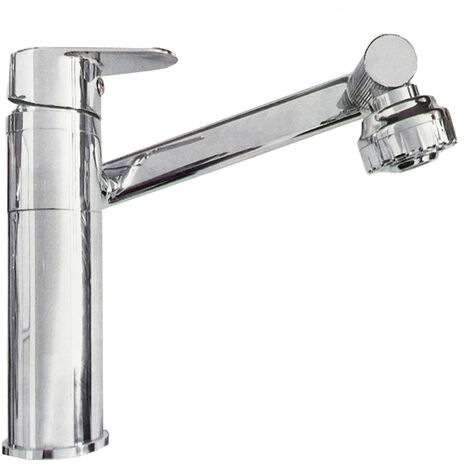 Rubinetto Bagno Girevole 360 Gradi Miscelatore Doccetta Doppio Areatore 1802 (1/5)