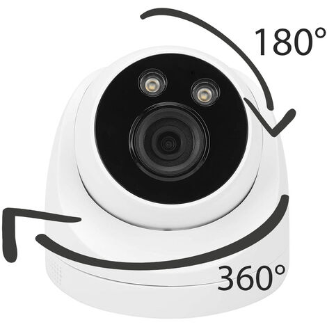 Telecamera dome 1080p 4 in 1 AHD HDCVI 3.6 mm - Area Illumina