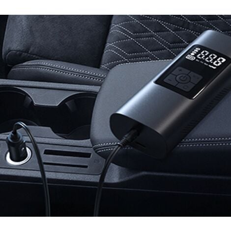Mini Compressore ad Aria Auto Portatile Gonfiatore Ricaricabile Display LED Auto