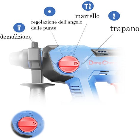 Martello pneumatico Worx 3 in 1 20 V WX390.9 - solo corpo macchina