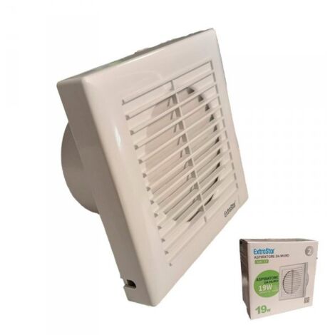 Aspiratore D'aria Da Muro EXTRASTAR &ndash; Per Bagno E Cucina, 15-19W, Silenzioso
